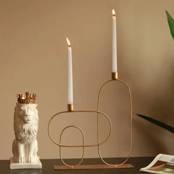Modern Scandinavian Candle Holder | Minimalist Candle Stand